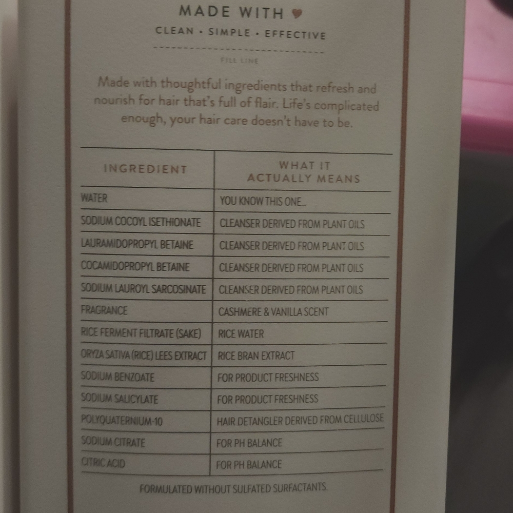 Native Cashmere & Vanilla Restorative Clean Shampoo & Conditioner SET - Picture 6 of 7